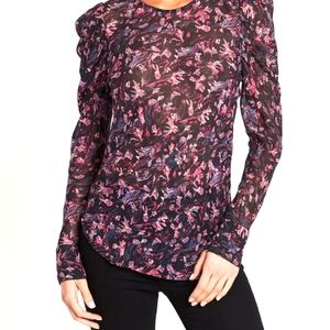 IRO Black Lou Viscose Luxury Top Retail $300 NWT
